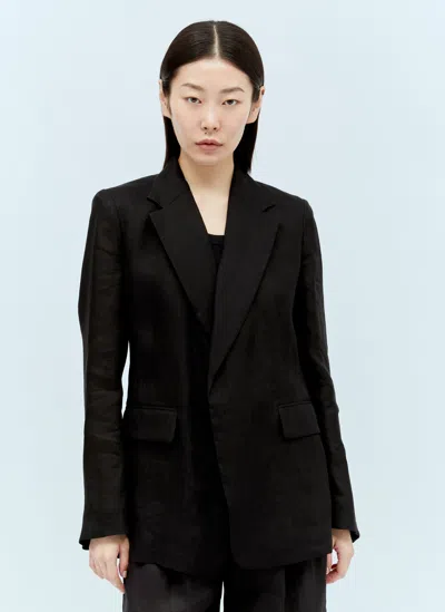 Chloé Buttonless Tailored Blazer In Black