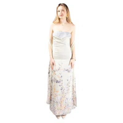 Pre-owned Chloé Chloe By Stella Mccartney 1998 S/s Gown In Sand