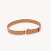 Chloé C Belt In Brown