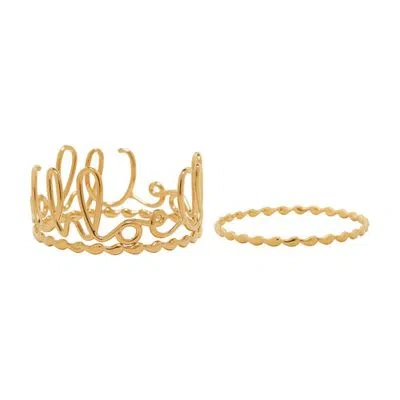 Chloé C  Bracelet In Gold