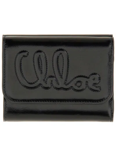 CHLOÉ CHLOÉ C CHLOÉ SMALL TRIFOLD WALLET
