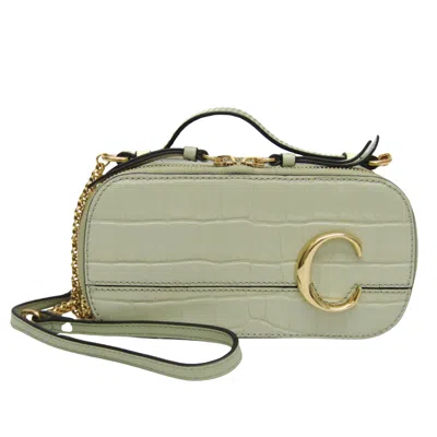 Pre-owned Chloé C Green Leather Shoulder Bag ()