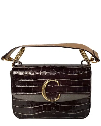 Chloé Chloe C Leather Top Handle