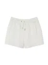 Chloé Organic Cotton Shorts In White