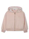 Chloé Zip-up Hoodie In Pink