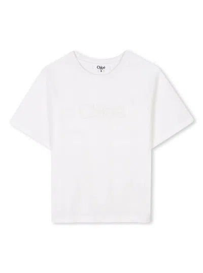 Chloé Kids' C20485117 In White