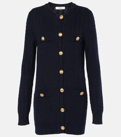 CHLOÉ CHLOÉ CABLE-KNIT COTTON CARDIGAN