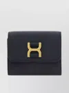CHLOÉ CALFSKIN EMBOSSED LEATHER WALLET