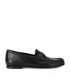 Chloé Calfskin Loafers In Black
