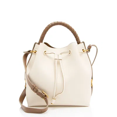 Chloé Calfskin Marcie Bucket Bag In Multi