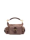 Chloé Chloe Mud Suede Medium Camera Bag Handbag In Brown