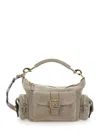 Chloé Camera Bag Grey Handbag With Adjustable And Removable Shoulder Strap In Suede Woman In Gray