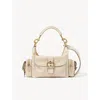 Chloé Chloe Camera Bag In Shiny Leather In Neutral