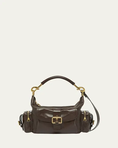 Chloé Camera Bag Medium In Natural Shiny Calfskin