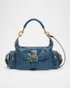Chloé Camera Bag Medium In Natural Shiny Calfskin In Neutral
