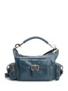 Chloé Camera Bag Shoulder Bags Blue In Tapestry Blue