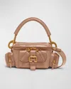 Chloé Camera Bag Small In Natural Shiny Calfskin In Brown