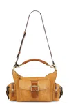 Chloé Suede Camera Bag In Tan