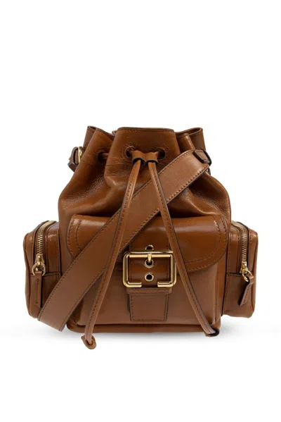 Chloé Brown Camera Bucket Bag