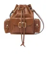 Chloé Brown Camera Bucket Bag In Brown