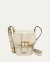 Chloé Camera Crossbody Bag In Natural Shiny Buffalo Leather In Sweet Beige