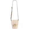 Chloé Camera Leather Crossbody Bag In 24q Sweet Beige