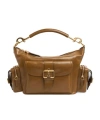 Chloé Camera Smooth Leather Bag In Brown