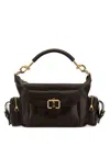 Chloé Chloe Chocolate Leather Camera Bag Handbag