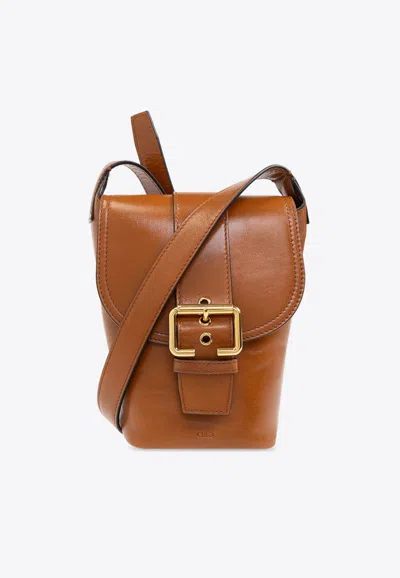 Chloé Camera Shoulder Bag In Brown