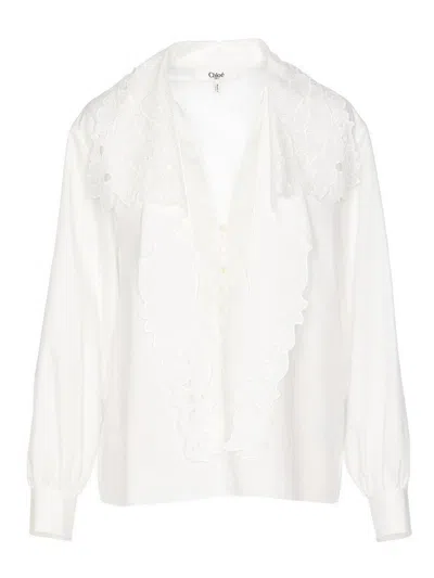 Chloé Camisa - Blanco