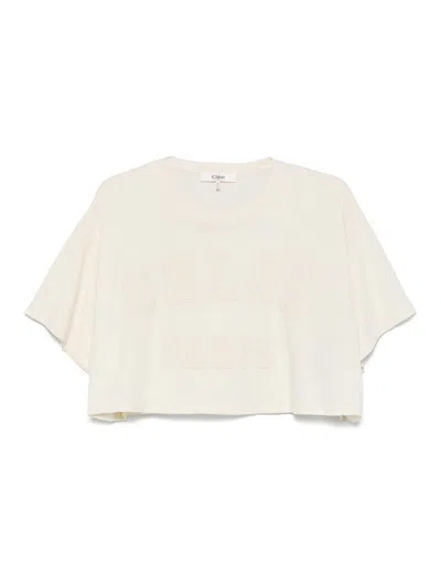 CHLOÉ CAMISETA - BEIS
