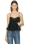 Chloé Camisole Top In Black