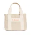 Chloé Canvas Logo Shoulder Bag