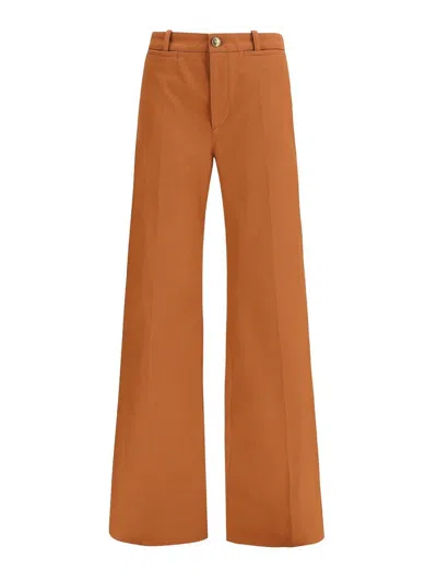 CHLOÉ PANTALÓN CASUAL - MARRÓN CLARO