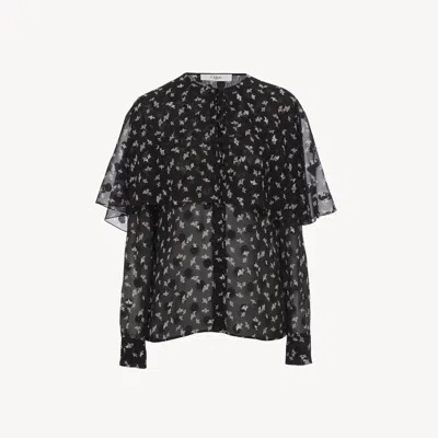 Chloé Long-sleeved Shirt In Schwarz