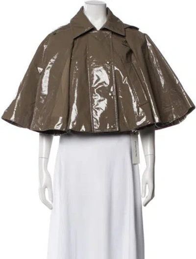 Pre-owned Chloé Cape In Brown