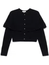 CHLOÉ CAPE-DESIGN CARDIGAN