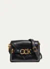 Chloé Mini Sac Bandoulière Cape Bag En Cuir Grainé Femme Noir Taille Onesize 100% Cuir De Veau In Black