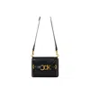 Chloé Mini Sac Bandoulière Cape Bag En Cuir Grainé Femme Noir Taille Onesize 100% Cuir De Veau In Black