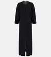 Chloé Caped Gown In Black