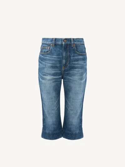 CHLOÉ CHLOÉ "CAPRI" HIGH WAISTED JEANS