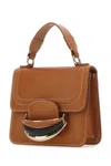 Chloé Chloe Women Caramel Leather Small Kattie Handbag In 247