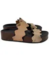 Chloé Chloe Carraia Suede & Leather Sandal