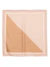 Chloé Carre Scarf In Neutral