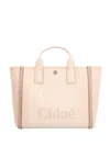 Chloé Small Carry Logo-embossed Canvas Tote Bag