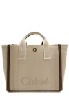 Chloé Chloe Carry Canvas Tote In Beige