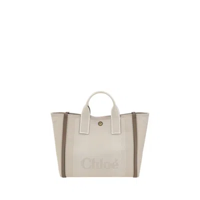 Chloé Carry Handbag In Sand