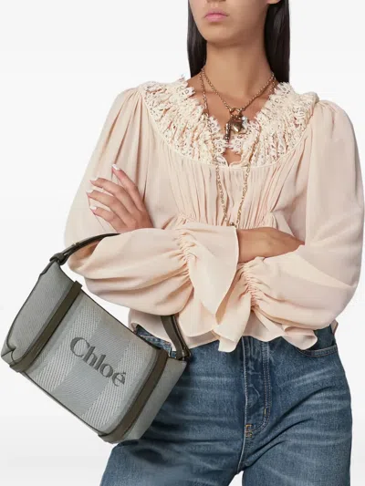 Chloé Carry Mini Bag In Pattern