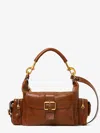 Chloé Carry Shiny Buffalo Leather Shoulder Bag