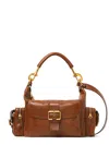 Chloé Chloè Small Leather Camera Bag In Brown